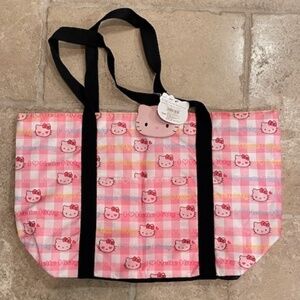 Hello Kitty "I Love Hello Kitty" Zip Tote/Crossbody--New w/Tags